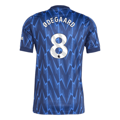 Tricouri Fotbal Arsenal ODEGAARD #8 Deplasare 2025/26 (mărime mare)