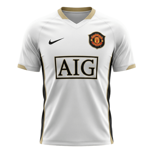 Tricouri Fotbal Vintage Manchester United Deplasare 2006/07