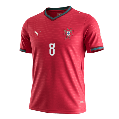 Tricouri Fotbal Portugalia B.FERNANDES #8 Acasă Cupa Mondială 2026