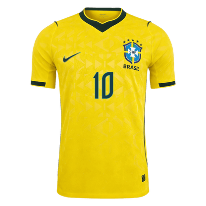 Tricouri Fotbal Brazilia NEYMAR JR. #10 Acasă Cupa Mondială 2026 Authentic