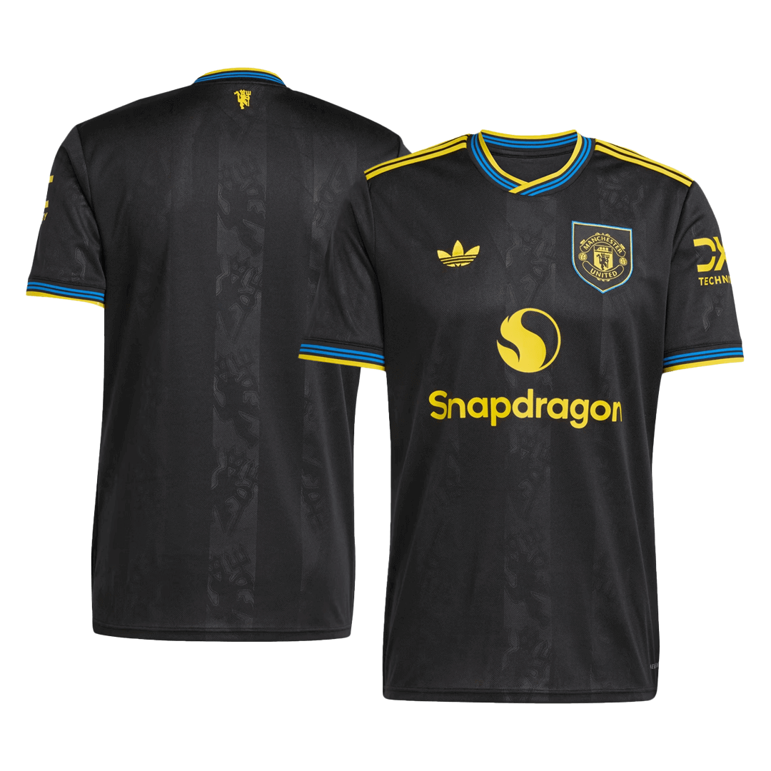 Tricouri Fotbal Manchester United Treilea 2025/26 (mărime mare)