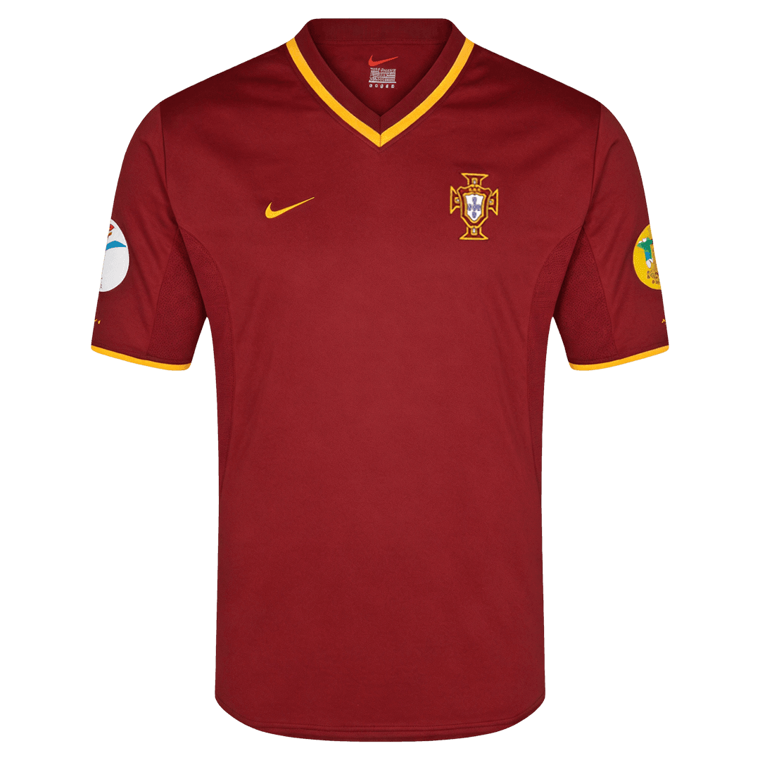 Tricouri Fotbal Vintage Portugalia Acasă 2000