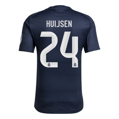 Tricouri Fotbal Real Madrid HUIJSEN #24 Deplasare 2025/26 Authentic - Premium