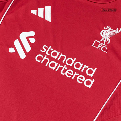 Tricouri Fotbal Liverpool SZOBOSZLAI #8 Acasă 2025/26