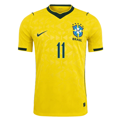 Tricouri Fotbal Brazilia RAPHINHA #11 Acasă Cupa Mondială 2026 Authentic
