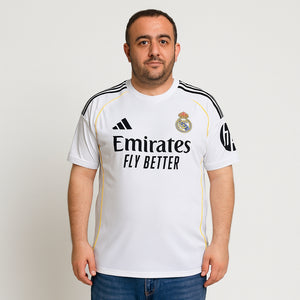 Tricouri Fotbal Real Madrid Acasă 2025/26 - Premium (mărime mare)