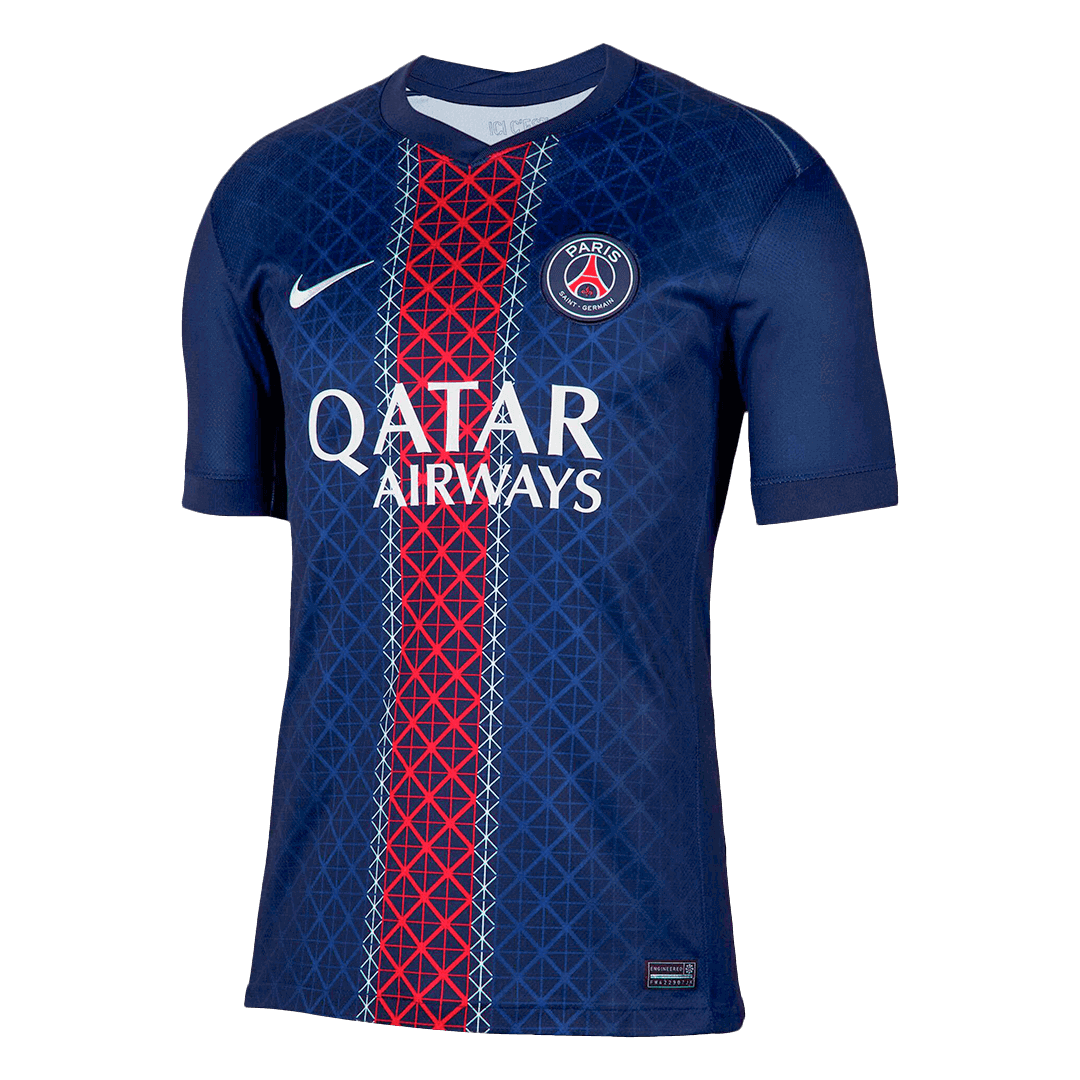 Tricouri Fotbal PSG B.BARCOLA #29 Acasă 2025/26 - Premium