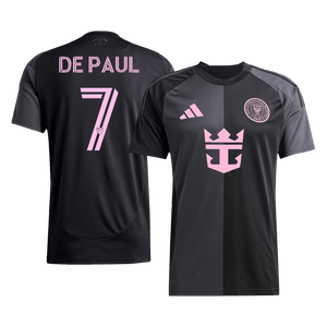 Tricouri Fotbal Inter Miami CF DE PAUL #7 Deplasare 2025