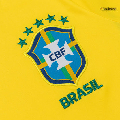 Set Tricouri Fotbal Brazilia Acasă Cupa Mondială 2026 - Premium