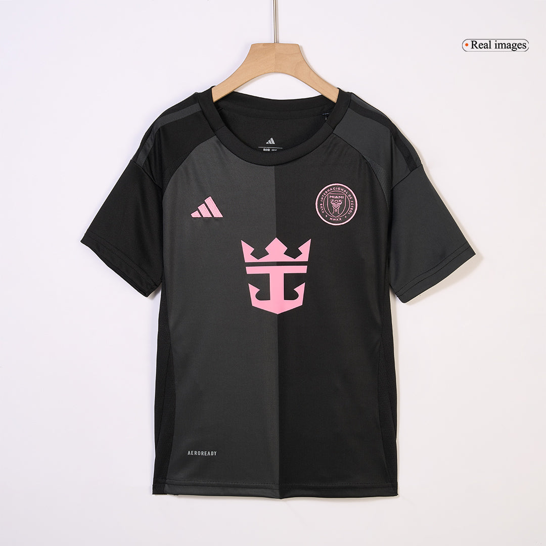 Set Tricouri Fotbal Inter Miami CF Deplasare 2025 Pentru Copii