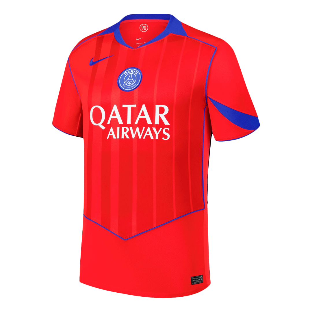 Tricouri Fotbal PSG JOÃO NEVES #87 Treilea 2025/26