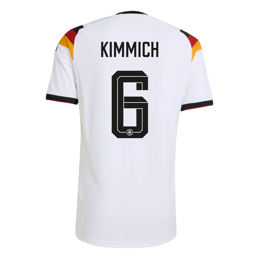 Tricouri Fotbal Germania KIMMICH #6 Acasă Cupa Mondială 2026 Authentic