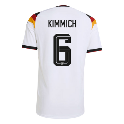 Tricouri Fotbal Germania KIMMICH #6 Acasă Cupa Mondială 2026 Authentic