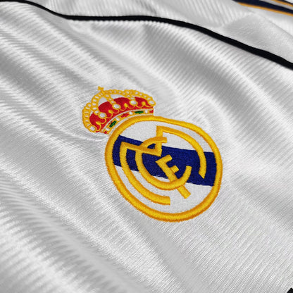 Tricouri Fotbal Vintage Real Madrid Acasă 1998/00