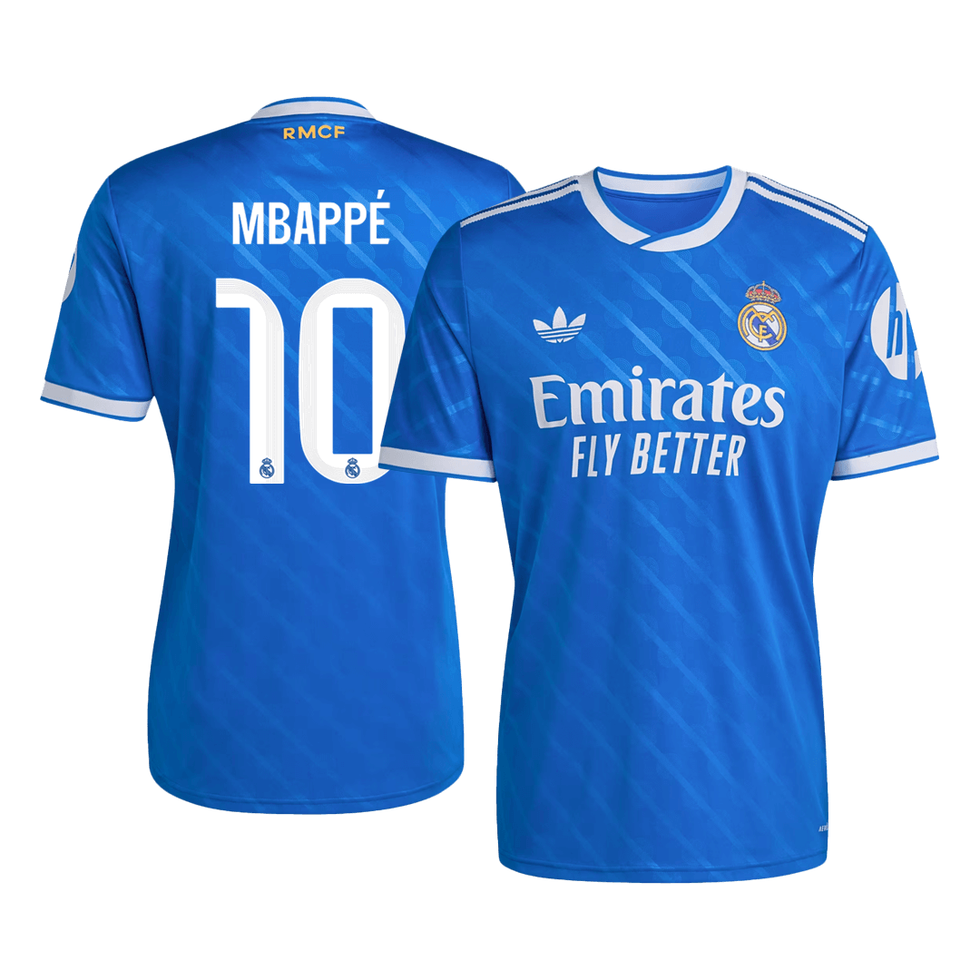 Tricouri Fotbal Real Madrid MBAPPÉ #10 Treilea 2025/26 (mărime mare)