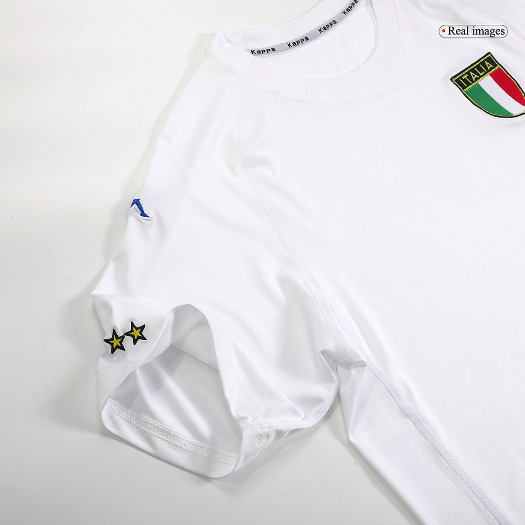 Tricouri Fotbal Vintage Italia Deplasare 2002