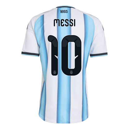 Tricouri Fotbal Argentina MESSI #10 Acasă Cupa Mondială 2026 Authentic