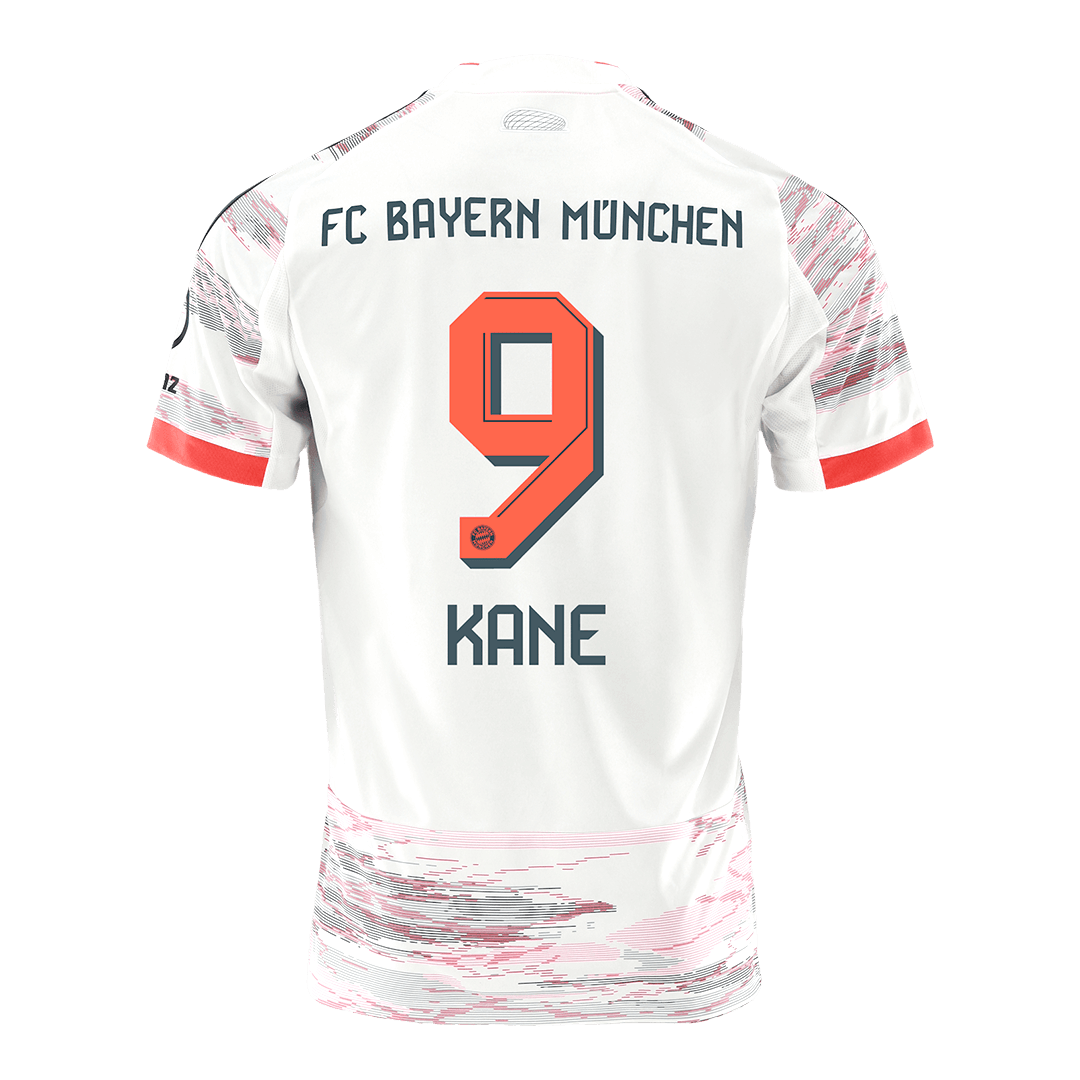 Tricouri Fotbal Bayern Munchen KANE #9 Deplasare 2025/26 (mărime mare)