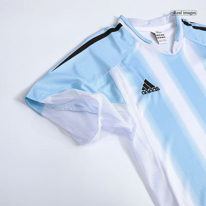 Tricouri Fotbal Vintage Argentina Acasă 2004/05