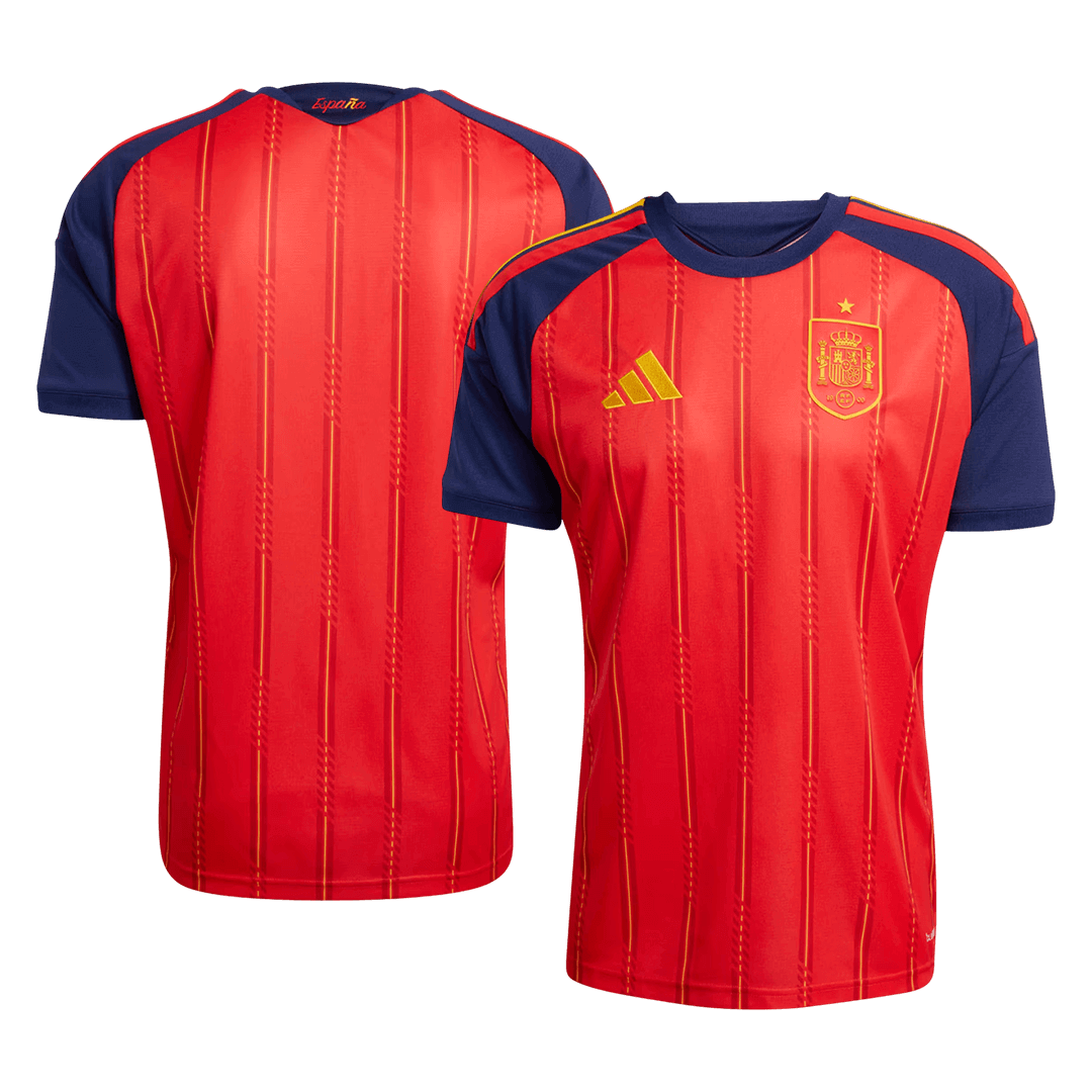 Tricouri Fotbal Spania Acasă Cupa Mondială 2026 - Premium