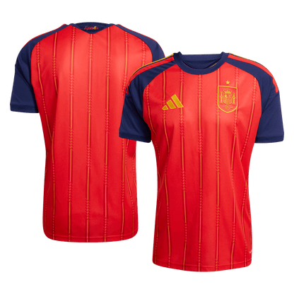 Tricouri Fotbal Spania Acasă Cupa Mondială 2026 - Premium
