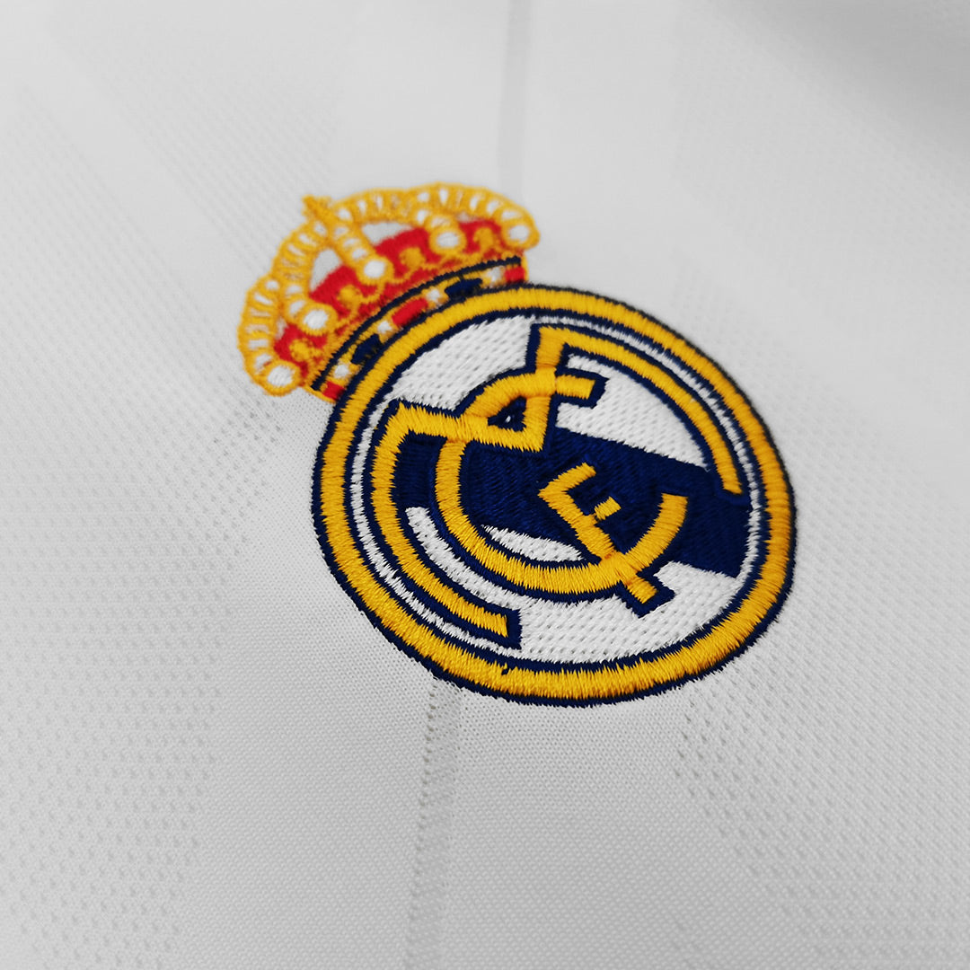 Tricouri Fotbal Vintage Real Madrid RONALDO #7 Acasă 2017/18 Mânecă Lungă