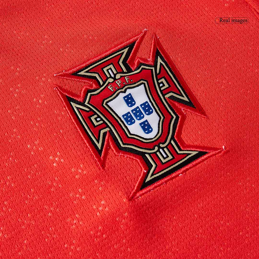 Tricouri Fotbal Portugalia Acasă 2025 Mânecă Lungă (mărime mare)