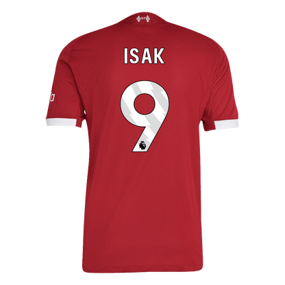 Tricouri Fotbal Liverpool ISAK #9 Acasă 2025/26 Authentic