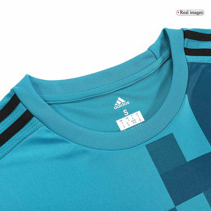 Tricouri Fotbal Vintage Real Madrid Treilea 2017/18 Mânecă Lungă