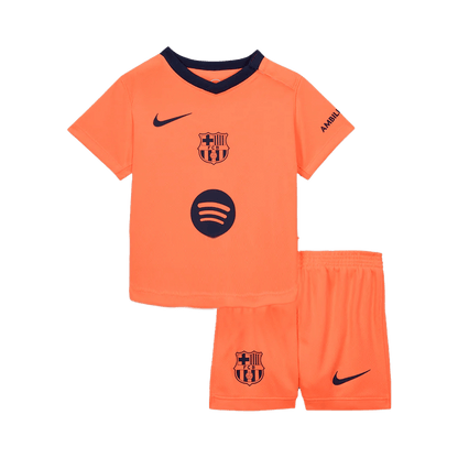 Set Tricouri Fotbal Barcelona Treilea 2025/26 Pentru Copii