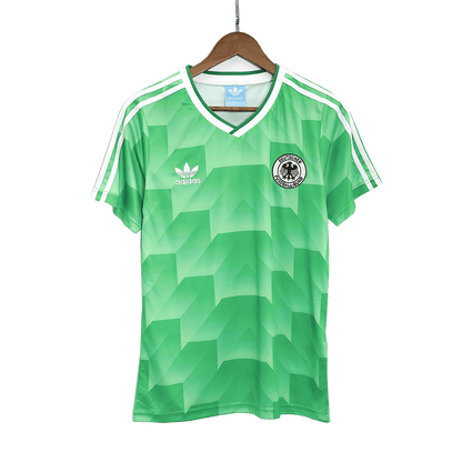 Tricouri Fotbal Vintage Germania Deplasare 1988/90