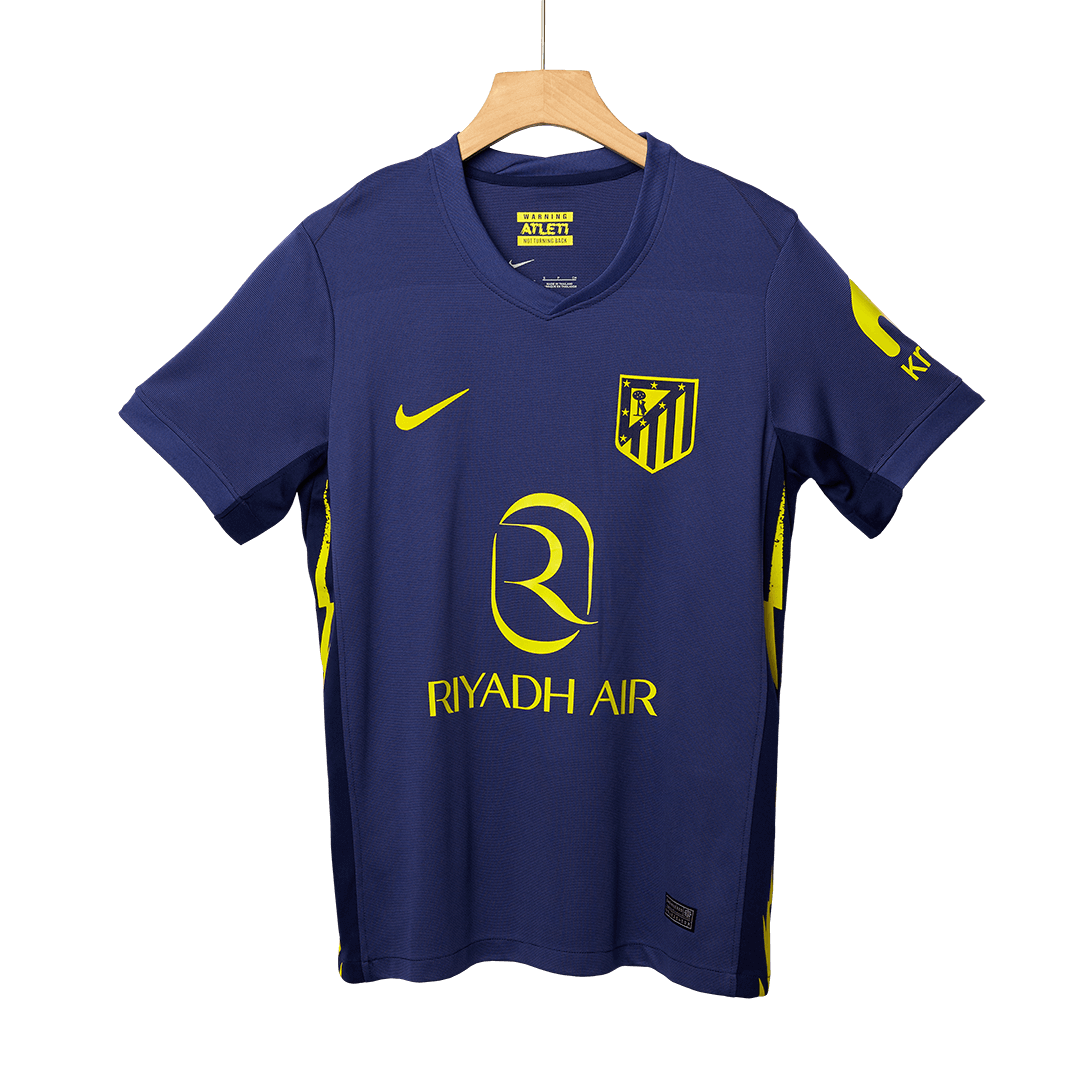 Tricouri Fotbal Atletico Madrid GRIEZMANN #7 Deplasare 2025/26