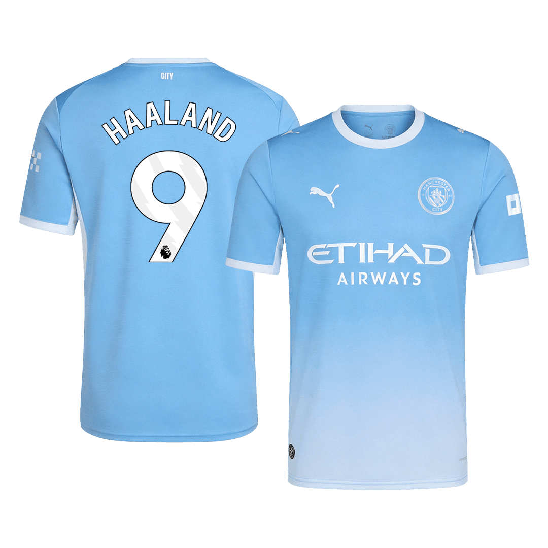 Tricouri Fotbal Manchester City HAALAND #9 Acasă 2026/27