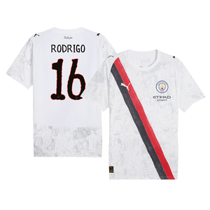 Tricouri Fotbal Manchester City KidSuper RODRIGO #16 2025/26 - Club World Cup