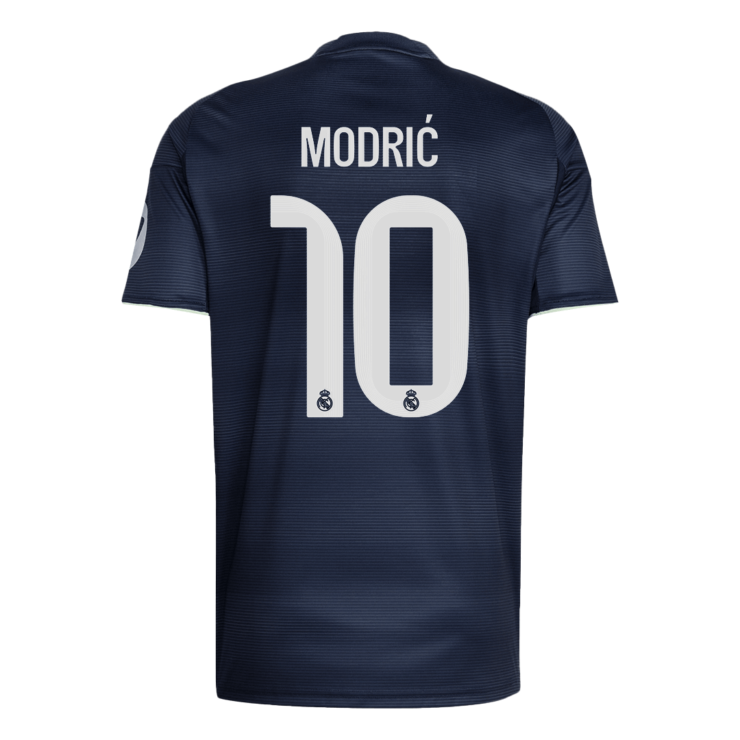 Tricouri Fotbal Real Madrid MODRIĆ #10 Deplasare 2025/26 - Premium