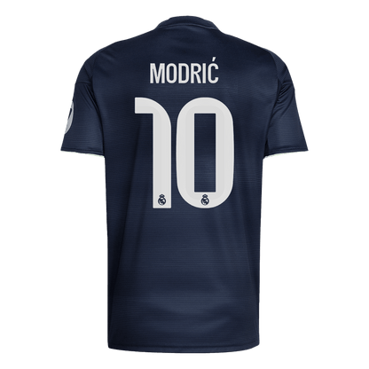 Tricouri Fotbal Real Madrid MODRIĆ #10 Deplasare 2025/26 (mărime mare) - Premium