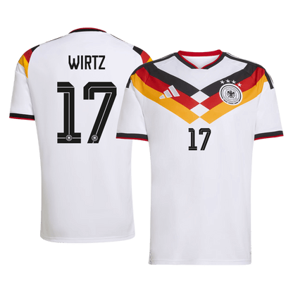 Tricouri Fotbal Germania WIRTZ #17 Acasă Cupa Mondială 2026