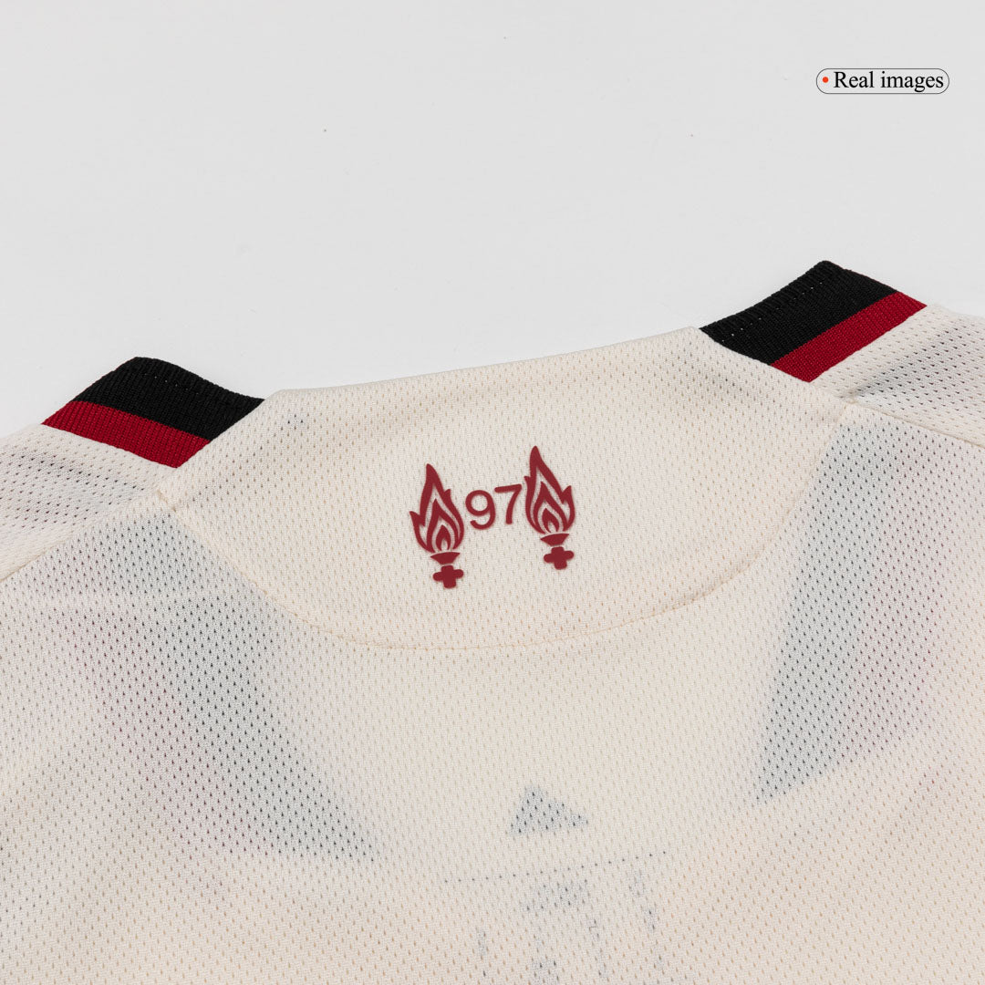 Tricouri Fotbal Liverpool SZOBOSZLAI #8 Deplasare 2025/26 Authentic