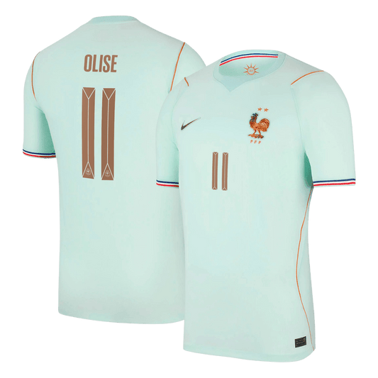 Tricouri Fotbal Franța OLISE #11 Deplasare Cupa Mondială 2026