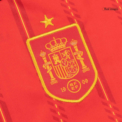 Set Tricouri Fotbal Spania Acasă 2026 Pentru Copii - Premium