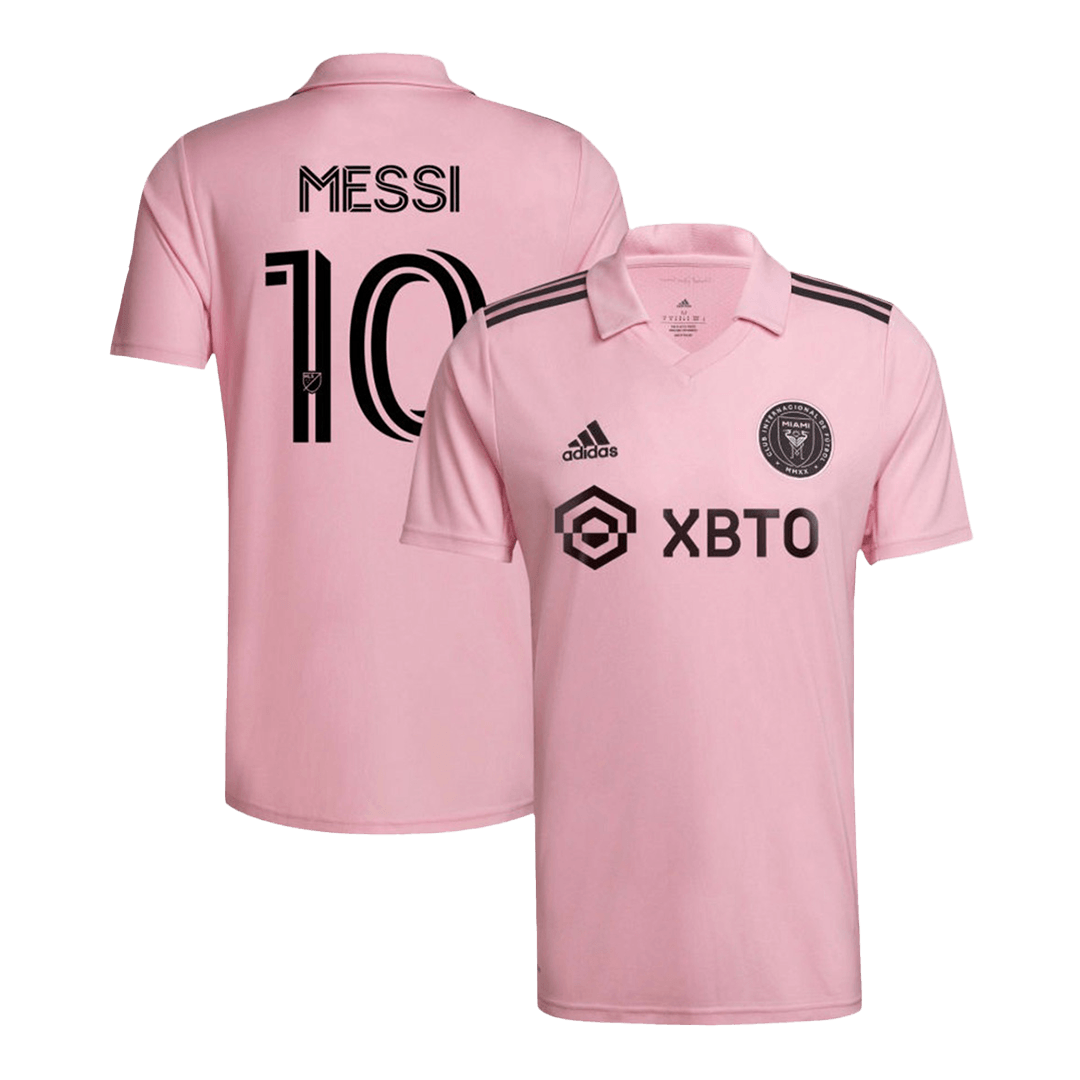 Tricouri Fotbal Inter Miami CF MESSI #10 Acasă 2022