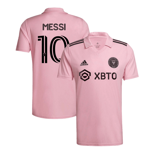 Tricouri Fotbal Inter Miami CF MESSI #10 Acasă 2022