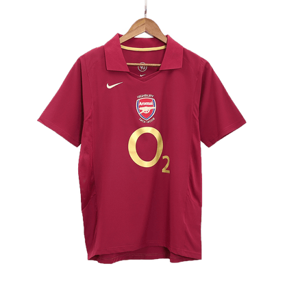 Tricouri Fotbal Vintage Arsenal HENRY #14 Acasă 2005/06