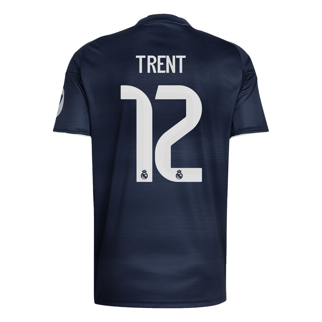 Tricouri Fotbal Real Madrid TRENT #12 Deplasare 2025/26 (mărime mare) - Premium