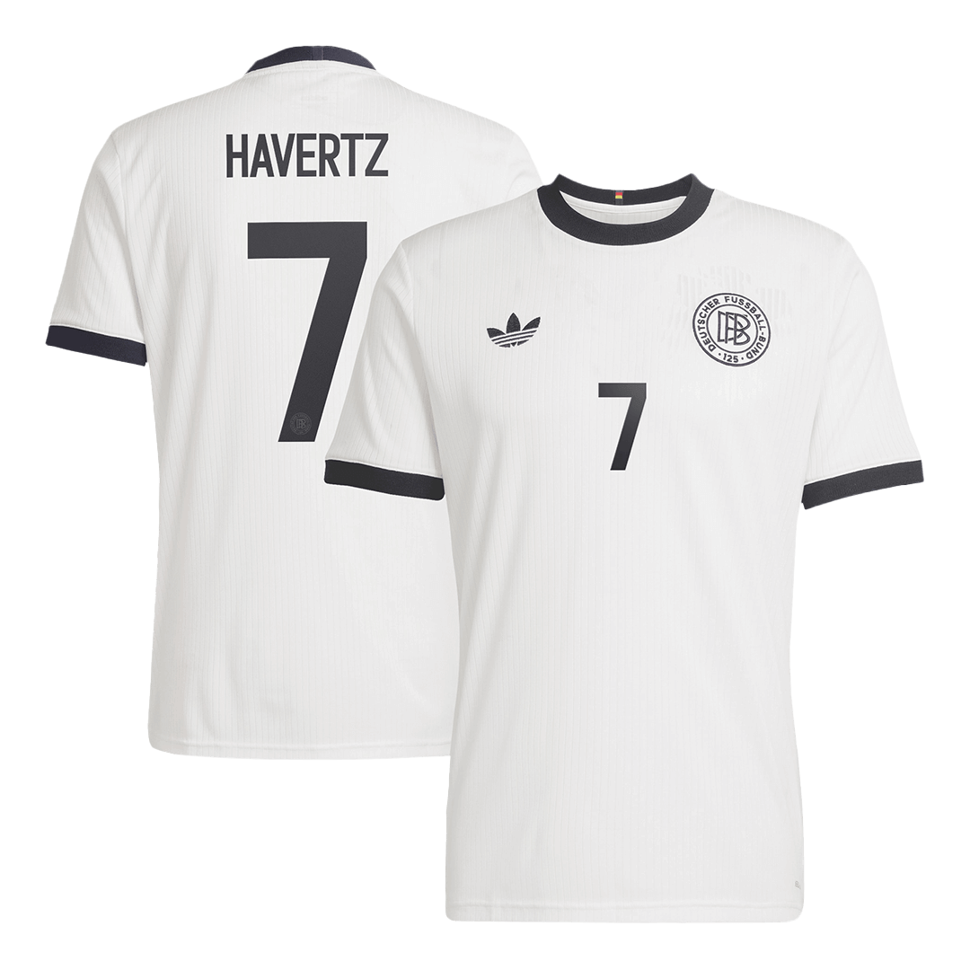 Tricouri Fotbal Germania HAVERTZ #7 2025 - 125th Anniversary