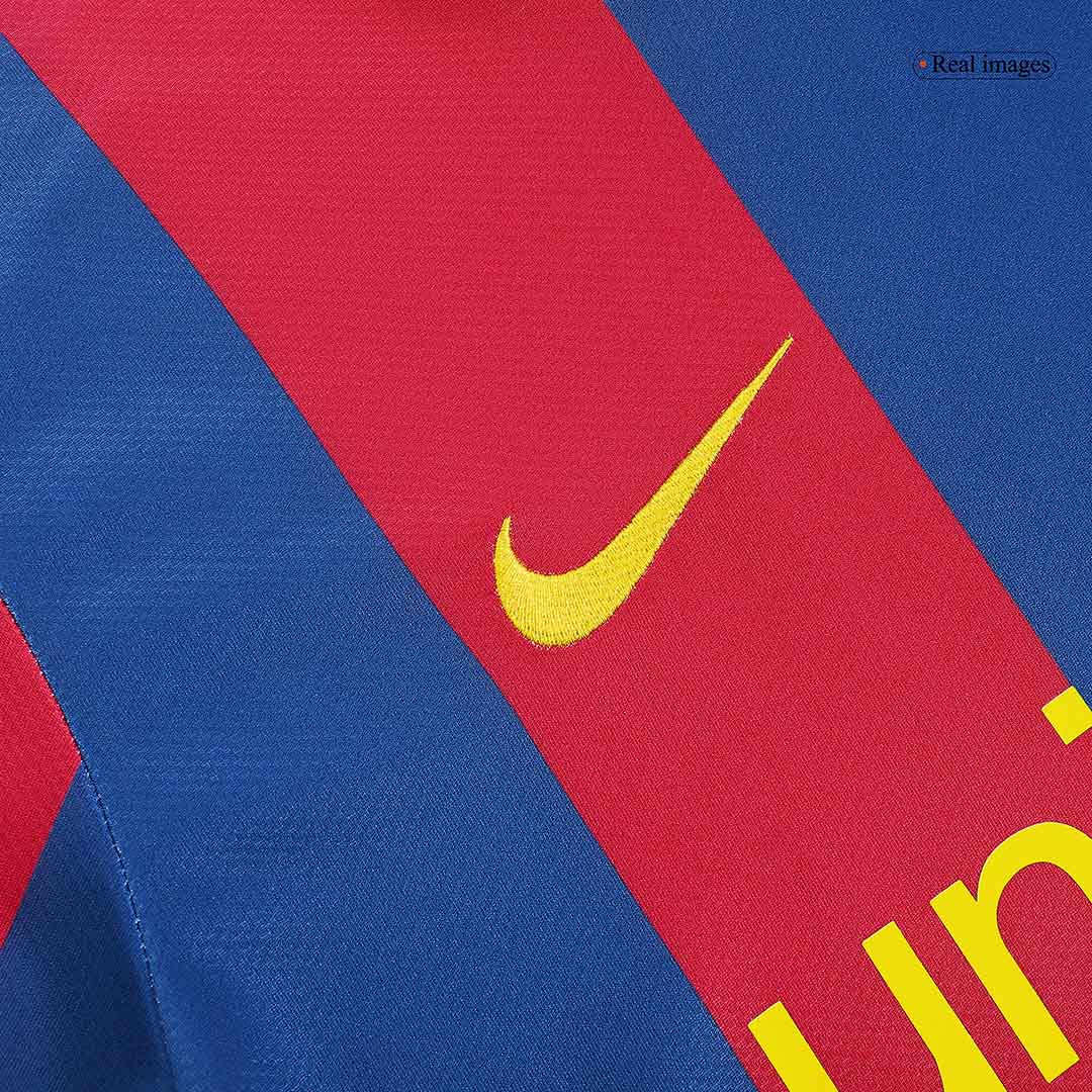 Tricouri Fotbal Vintage Barcelona MESSI #10 Acasă 2010/11