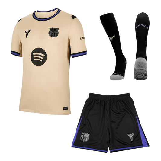 Set Tricouri Fotbal Barcelona Deplasare 2025/26