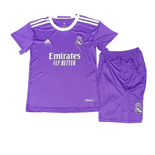 Set Tricouri Fotbal Real Madrid Deplasare 2016/17 Pentru Copii