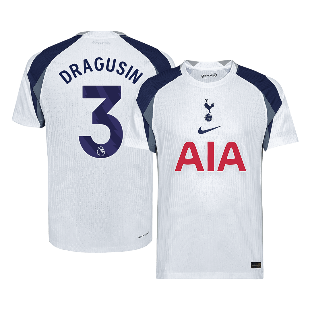 Tricouri Fotbal Tottenham Hotspur DRAGUSIN 3 Acasă 2025/26 Authentic - TricouriFotbaliști Shop