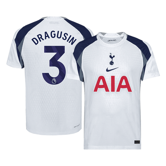 Tricouri Fotbal Tottenham Hotspur DRAGUSIN 3 Acasă 2025/26 Authentic - TricouriFotbaliști Shop